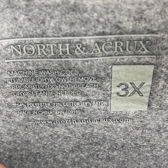 North & Acrux Gator Pullover Sweatshirt 3X - Picture 6 of 6